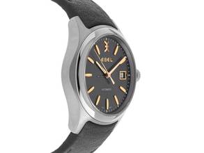 Thumbnail von Ebel Classic Wave Stahl Automatik Armband Leder 40mm Ref.03.3.14.1041 Box&Pap. Full Set Ungetragen