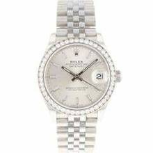 Thumbnail von Rolex Datejust 31 Midsize Steel Jubilee Factory Diamonds </h1>