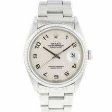 Thumbnail von Rolex Datejust 36 Creme Beige Logo Dial </h1>