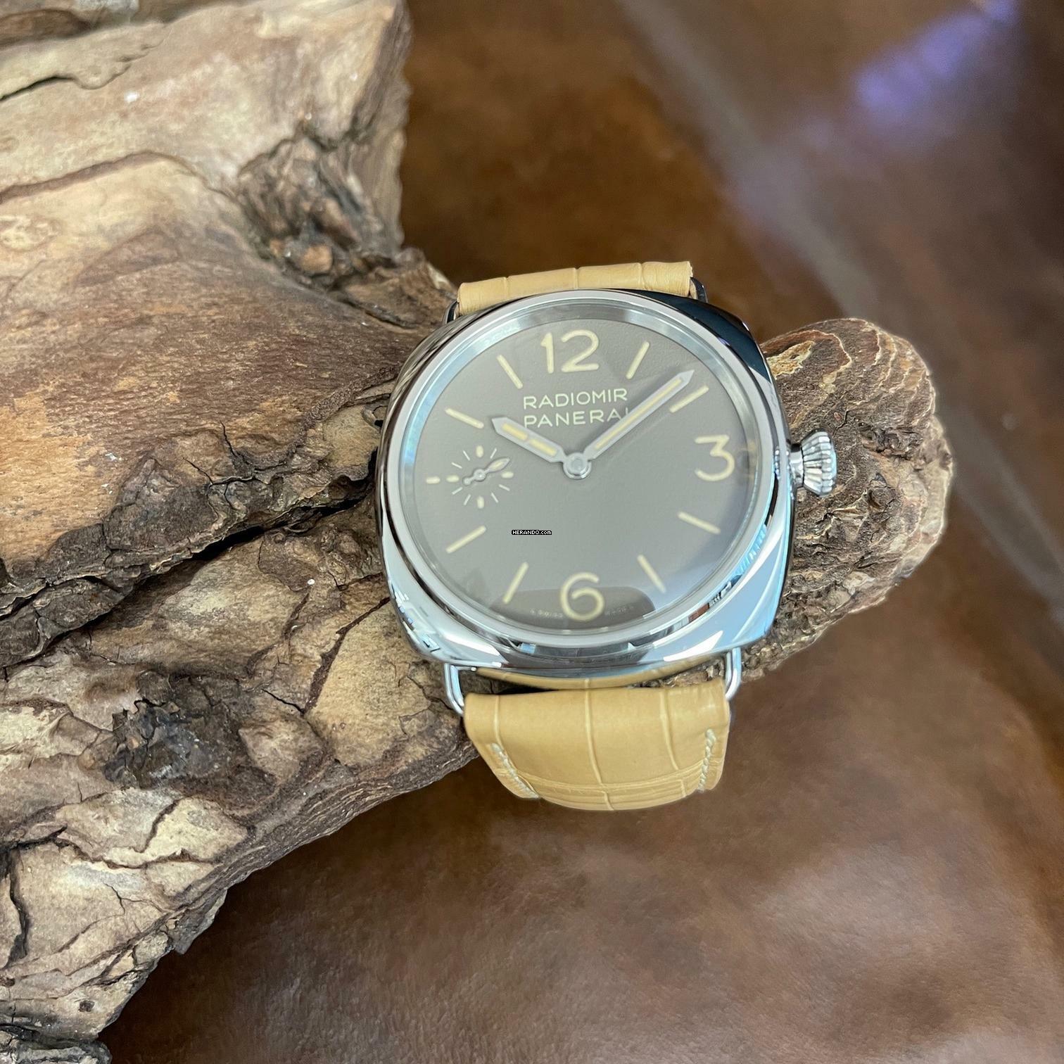 Panerai Radiomir 45mm - Ref. PAM01385 - FULL SET 2023 - Handaufzug </h1>