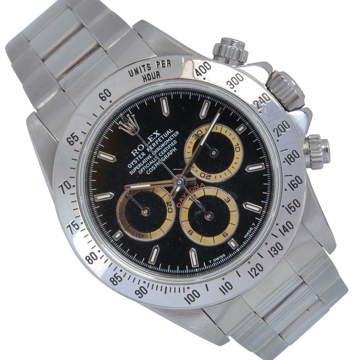 Rolex Daytona 16520 T45 Series black dial by Patrizzi Full Set 1996’s