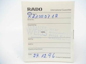 Thumbnail von Rado Ceramica Diastar Jubile </h1>