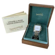 Thumbnail von Eberhard & Co. Quadrangolo Chrono Screen 32034 white dial Full Set 1997’s </h1>