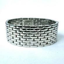 Thumbnail von Cartier Panthère RUBAN Quartz Steel 0.27TCW DIAMOND Watch </h1>