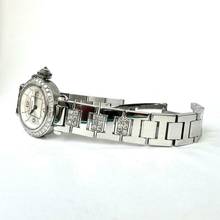 Thumbnail von Cartier Pasha Quartz 26mm Steel 2.3TCW DIAMOND Watch </h1>