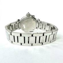 Thumbnail von Cartier Pasha Quartz 26mm Steel 2.3TCW DIAMOND Watch </h1>