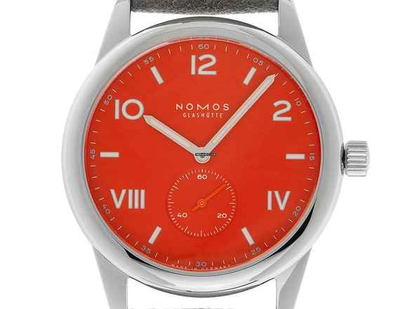  NOMOS Club Campus Glashütte Club Campus Nonstop Red Ref.723 2024 Full Set Neu 