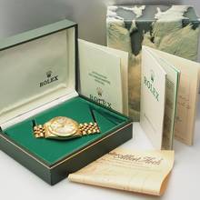 Thumbnail von Rolex Datejust Turn-O-Graph Turnograph 1625 Gold 18k/750 SUPER Full Set