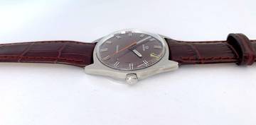 Thumbnail von Omega Genève Vintage ref 135041 Purple Blue Dial Orange Hand 135041