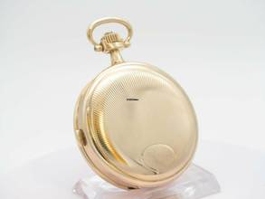 Thumbnail von 18kt Savonette Chronograph mit 5-Minuten Repetition und Kalender </h1>