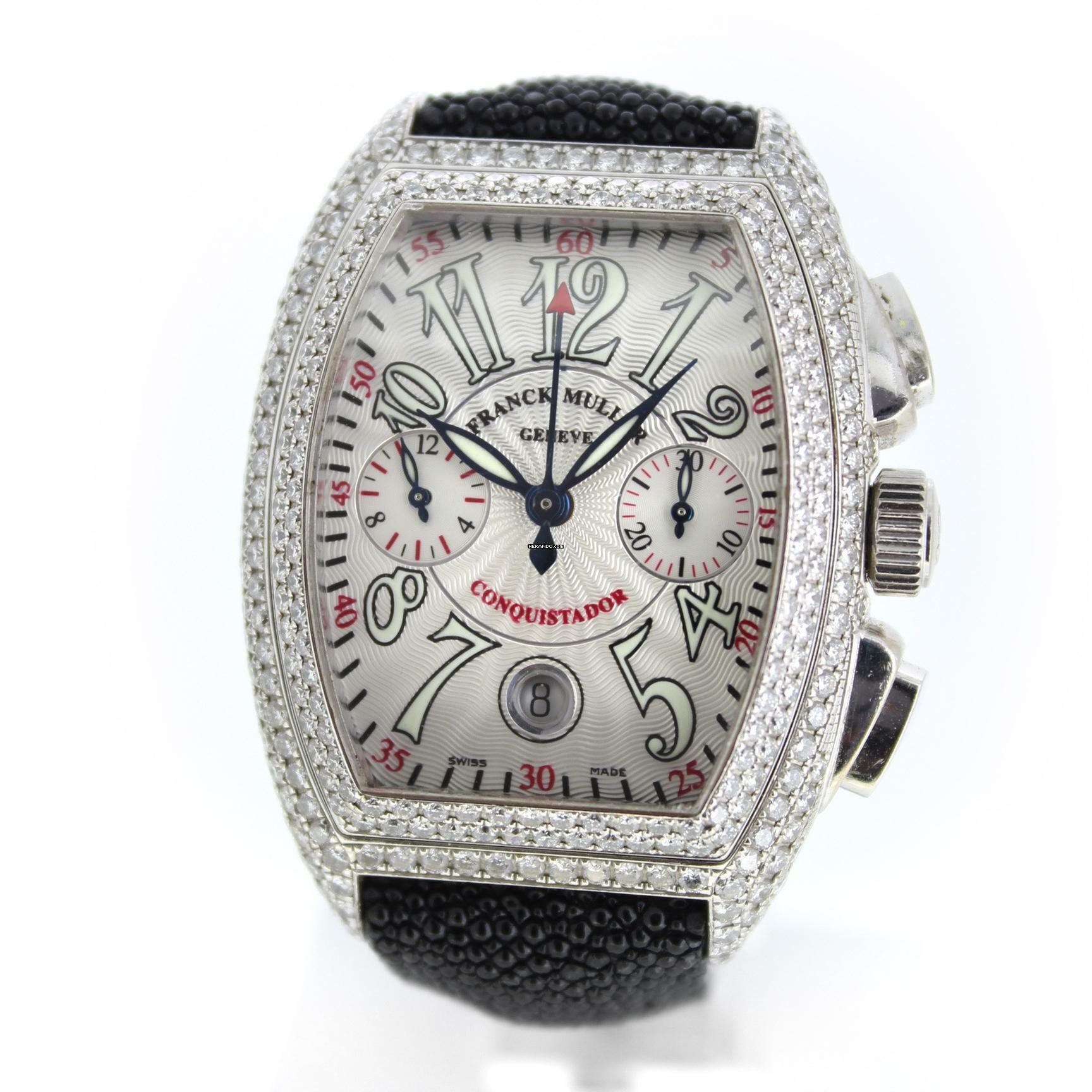 Franck Muller Conquistador Diamonds 8002 CCD
