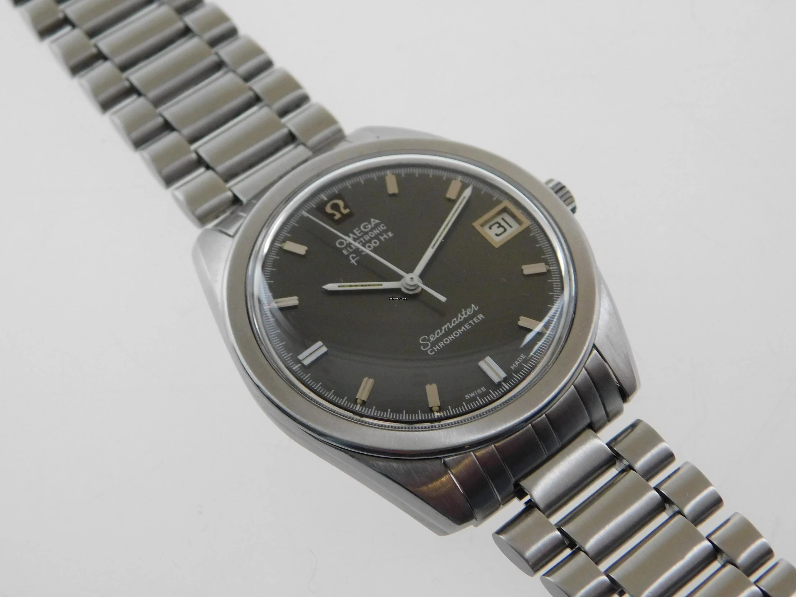 Omega Constellation Electronic Chronometer Herrenuhr im Top Zustand </h1>