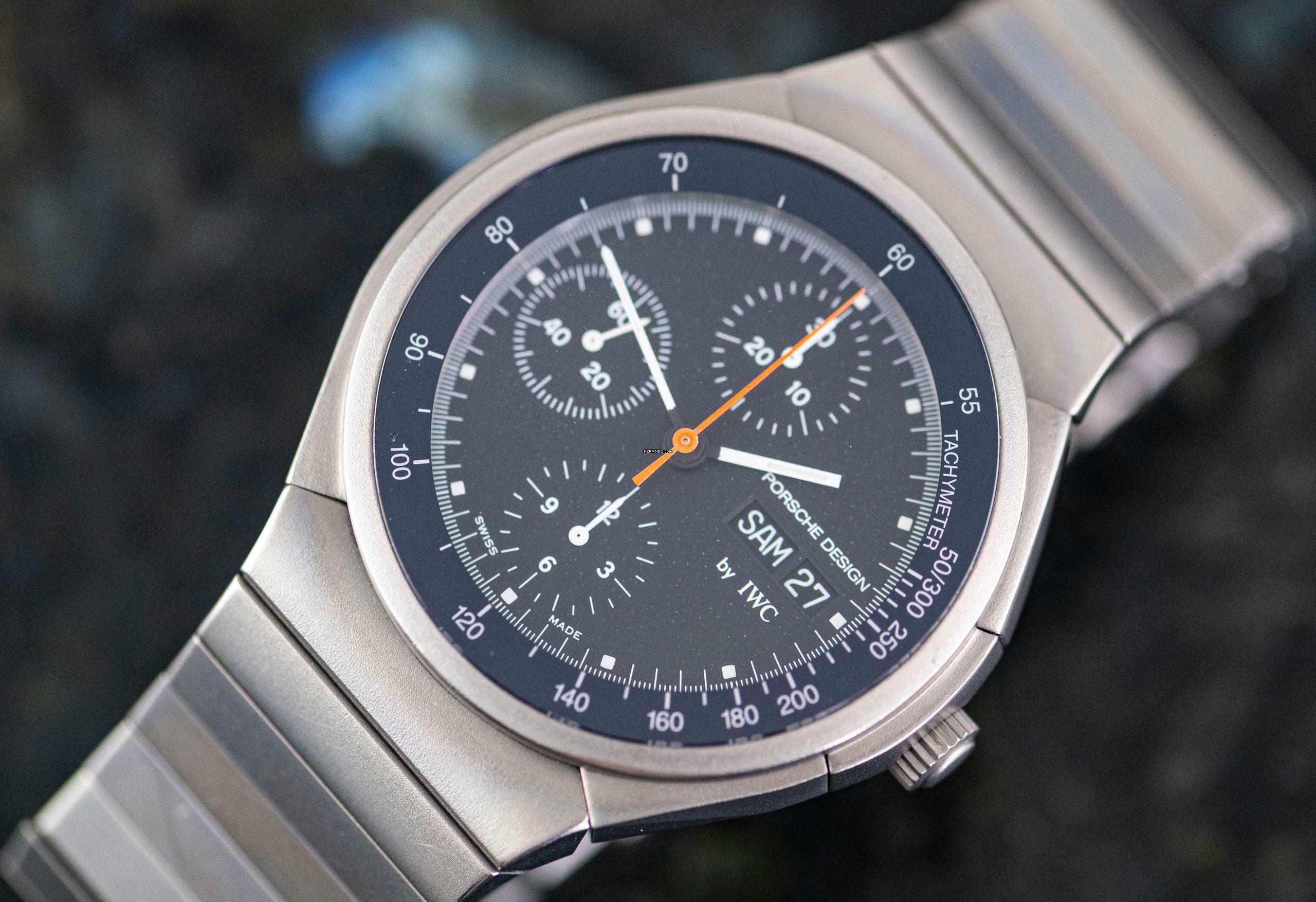 IWC Porsche Design VINTAGE Porsche Design Chronograph | 3700 3702 | Titanium