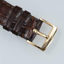 Thumbnail von Patek Philippe Hour Glass 2456 roof tile silver dial gold 18KT with Extract Patek 1950’s
