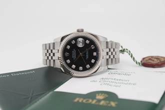 Thumbnail von Rolex Datejust 36 116234 Diamonds - Full Set 2006 </h1>