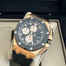 Thumbnail von Audemars Piguet Royal Oak Offshore Chronograph 2018 TOP unpolished Box&Papers unpoliert 44mm </h1>