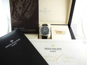 Thumbnail von Patek Philippe Chronograph Blue Platinum </h1>