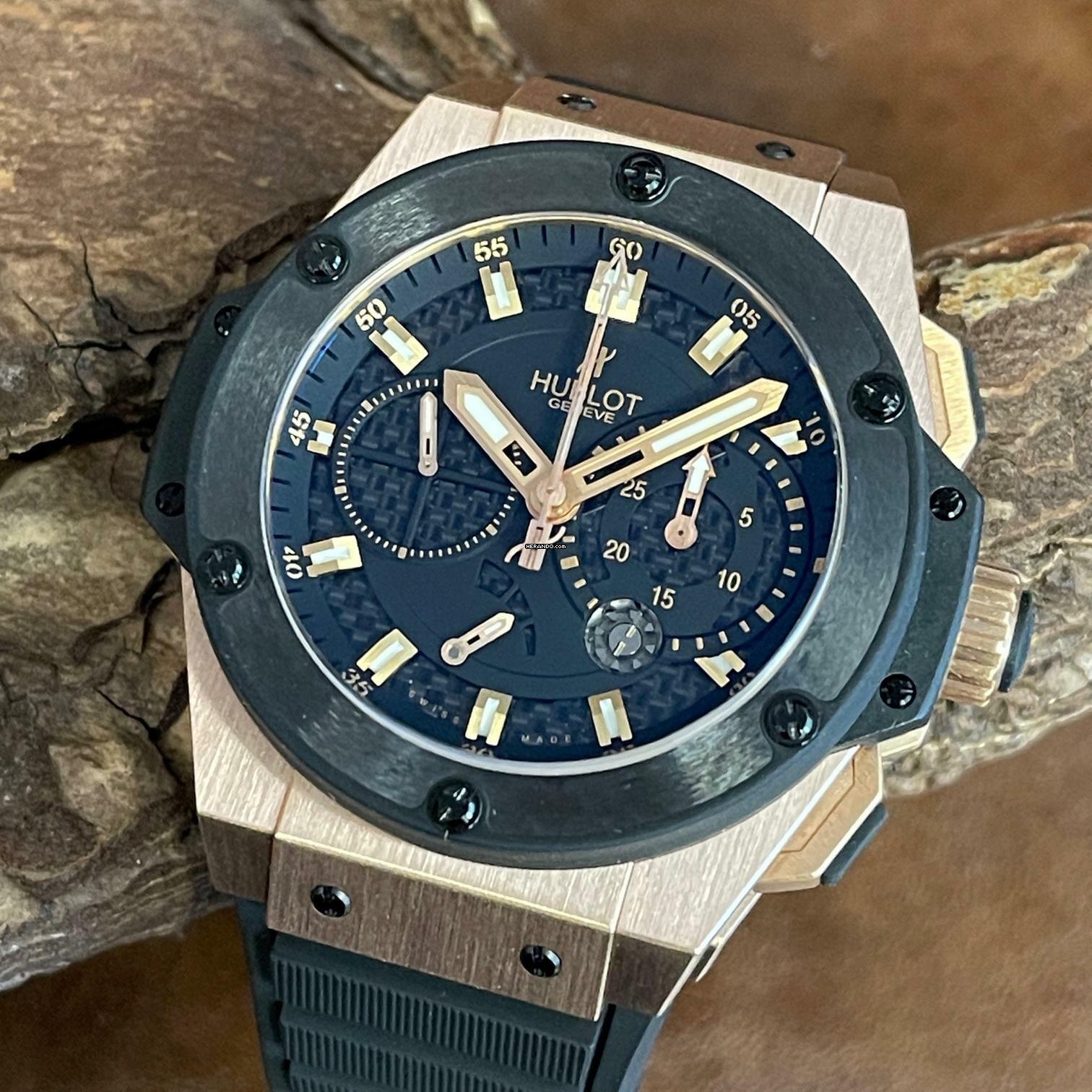 Hublot King Power Split Second Chronograph Limitiert - FULL SET 2010 </h1>