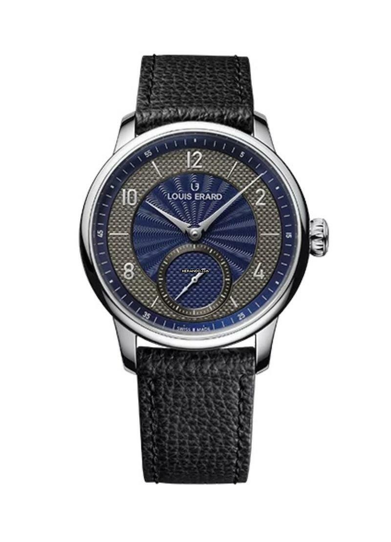 Louis Erard Petite Seconde Guilloché Gulf Edition Blue optional in green or black