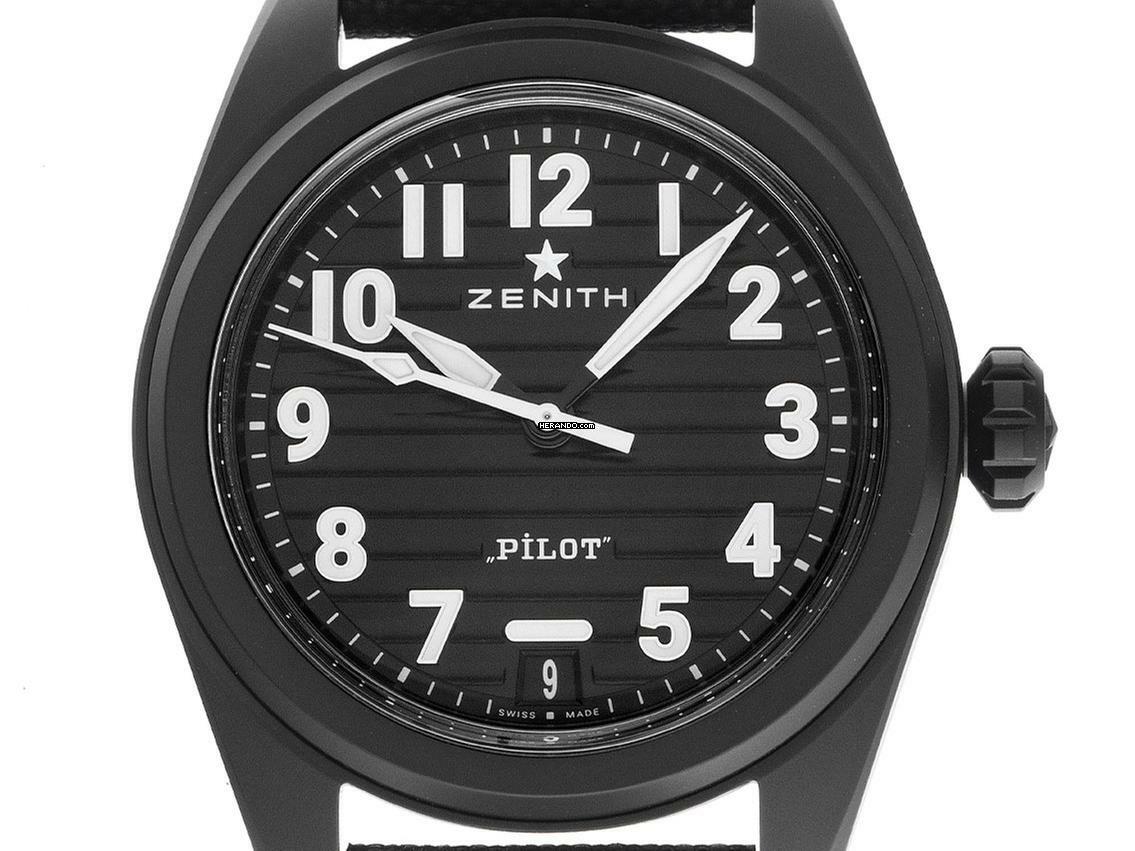 Zenith Pilot Ref.49.4000.3620/21.I001 2024 Full Set Ungetragen