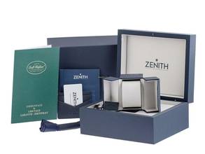 Thumbnail von Zenith El Primero Chronomaster Revival El Primero A385 Ref.03.A384.400/385.M385 2024 Full Set Ungetragen