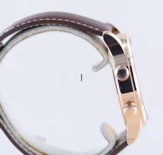 Thumbnail von Patek Philippe Calatrava Pilot Travel Time 18K Roségold Cal 324 brown Dial Luxusuhr B+P </h1>