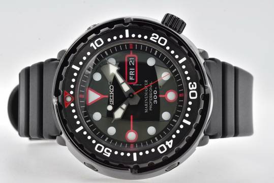  Seiko Marinemaster Prospex Tuna SBBN023 GOLGO 13 Limited Edition Black  