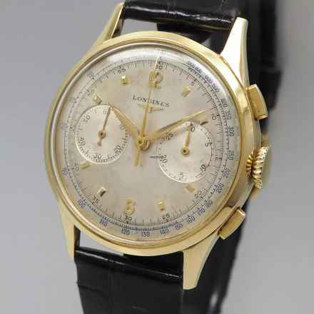  Longines Vintage Chronograph Cal.30CH 18k/750 Gold Ref.: 5967 </h1> 