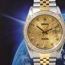 Thumbnail von Rolex Datejust 36 16233 Gold Jubilee Dial With Diamonds - After Diamonds Bezel