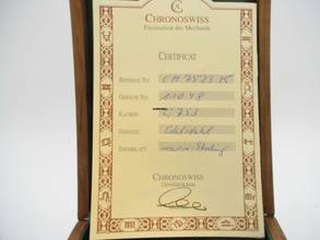Thumbnail von Chronoswiss Cabrio Ref Ch 2673 Automatic im Wendegehäuse Inkl Box & Papiere </h1>