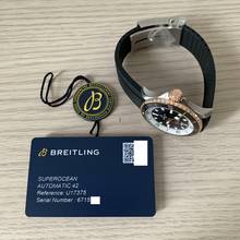 Thumbnail von Breitling Superocean 42 42MM black dial Full Set NEW </h1>