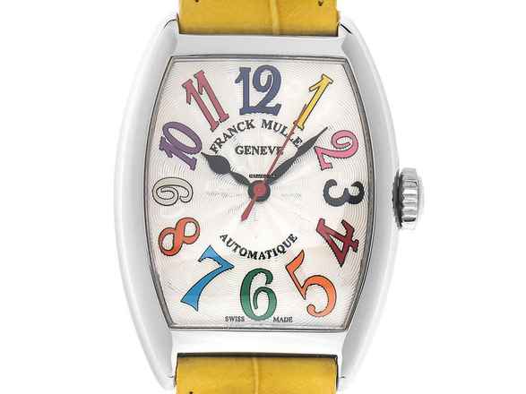  Franck Muller Color Dreams Cintree Curvex Ref.7500 SCATFO COL DRM Full Set Neu 