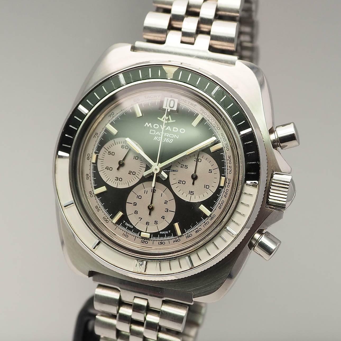 Movado Datron HS360 Chronograph Vintage Sub Sea </h1>