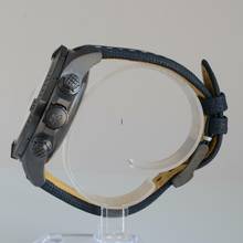 Thumbnail von Breitling Super Avenger 48 Night Mission Chronograph blue dial Full Set 2020’s </h1>