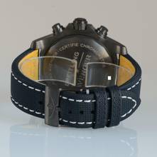 Thumbnail von Breitling Super Avenger 48 Night Mission Chronograph blue dial Full Set 2020’s </h1>