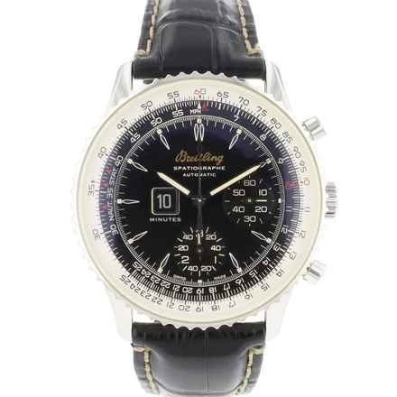  Breitling Montbrillant Spatiographe Black Dial  