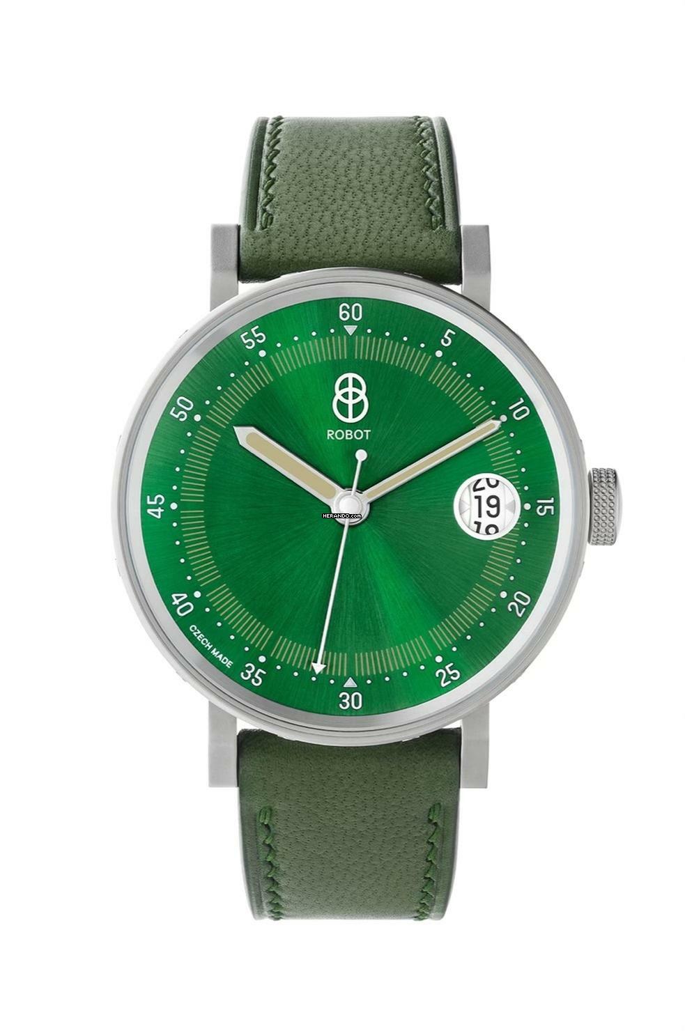 Robot Graphic Sutnar Chameleon Green