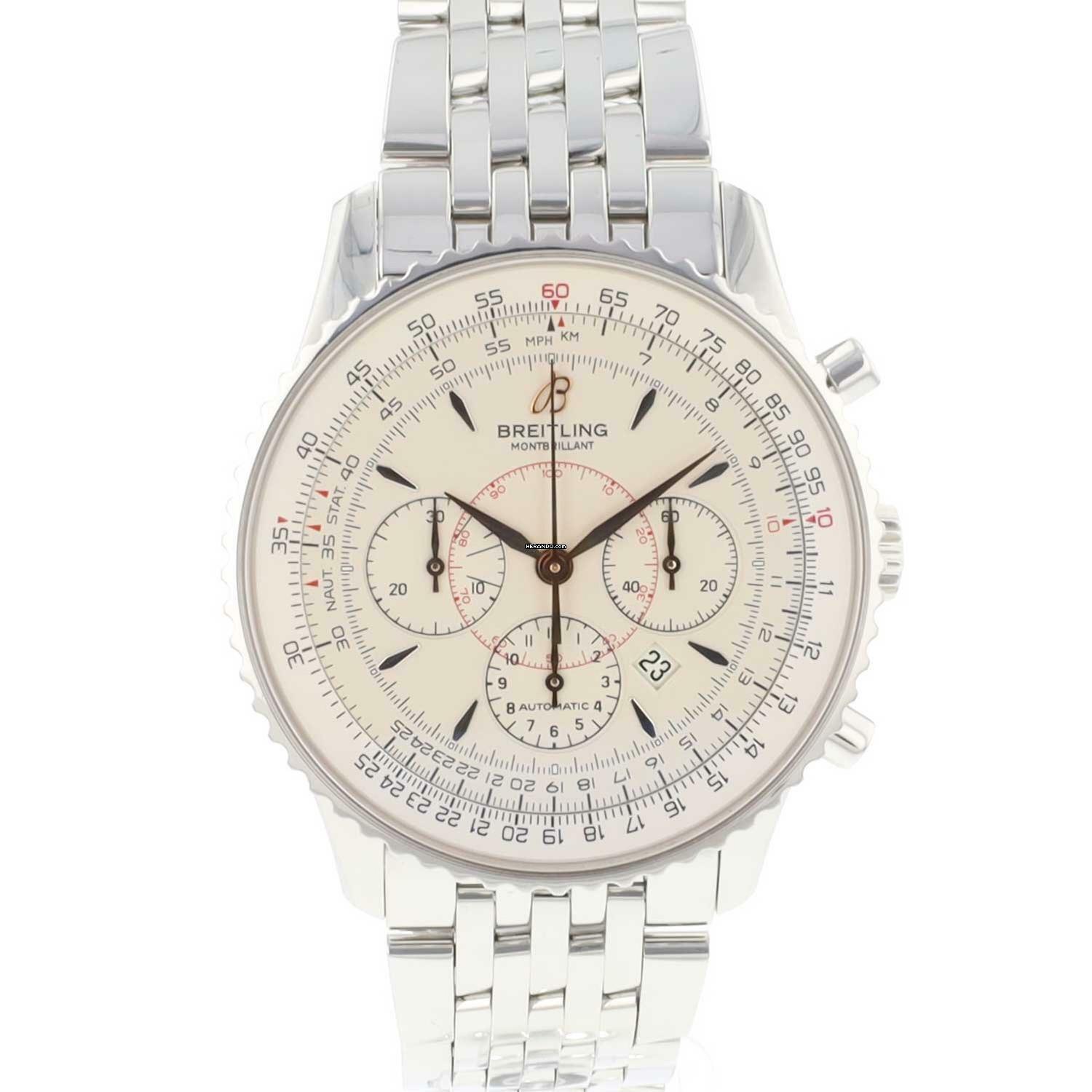 Breitling Montbrillant Navitimer Montbrillant Steel </h1>