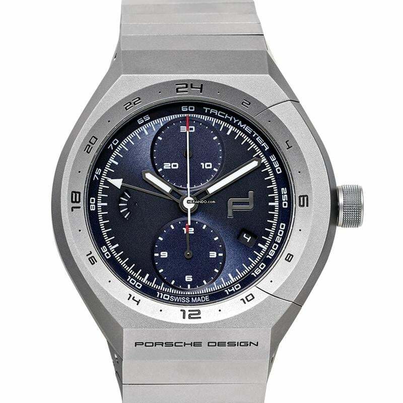 Porsche Design 6030.6.02.003.02.5 - Automatic Blue Dial Titanium Men's Watch </h1>