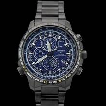 Thumbnail von Citizen AT8195-85L - Eco-Drive Blue Dial Titanium Men's Watch </h1>