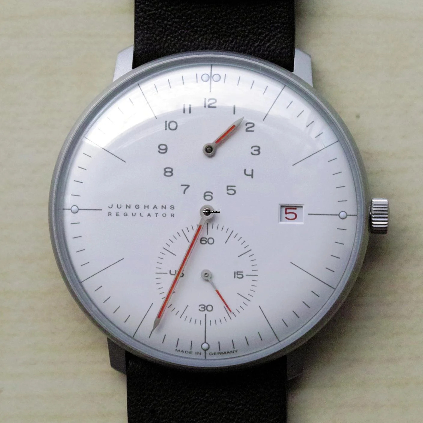 Junghans max bill regulator bauhaus