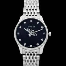 Thumbnail von Gucci G-Timeless YA1264154 - G-Timeless Quartz Black Dial Bee Motif Unisex Watch </h1>