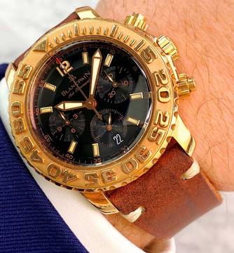  Blancpain Air Command Chronograph Rose Gold ref 2285 Automatic FULL SET - LIMITED Edition 2285 