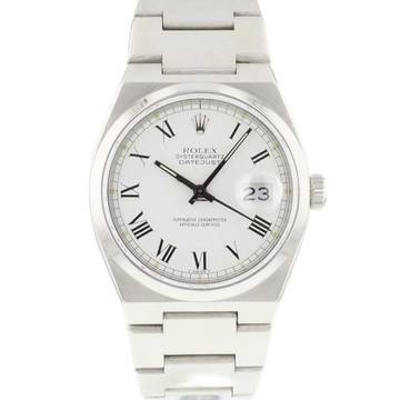  Rolex Datejust Oysterquartz Steel White Buckley Dial  
