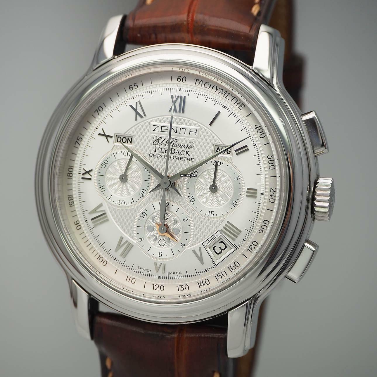 Zenith El Primero Chronomaster FLYBACK Grande Chronomaster XT 03.1250.4009 B+P </h1>
