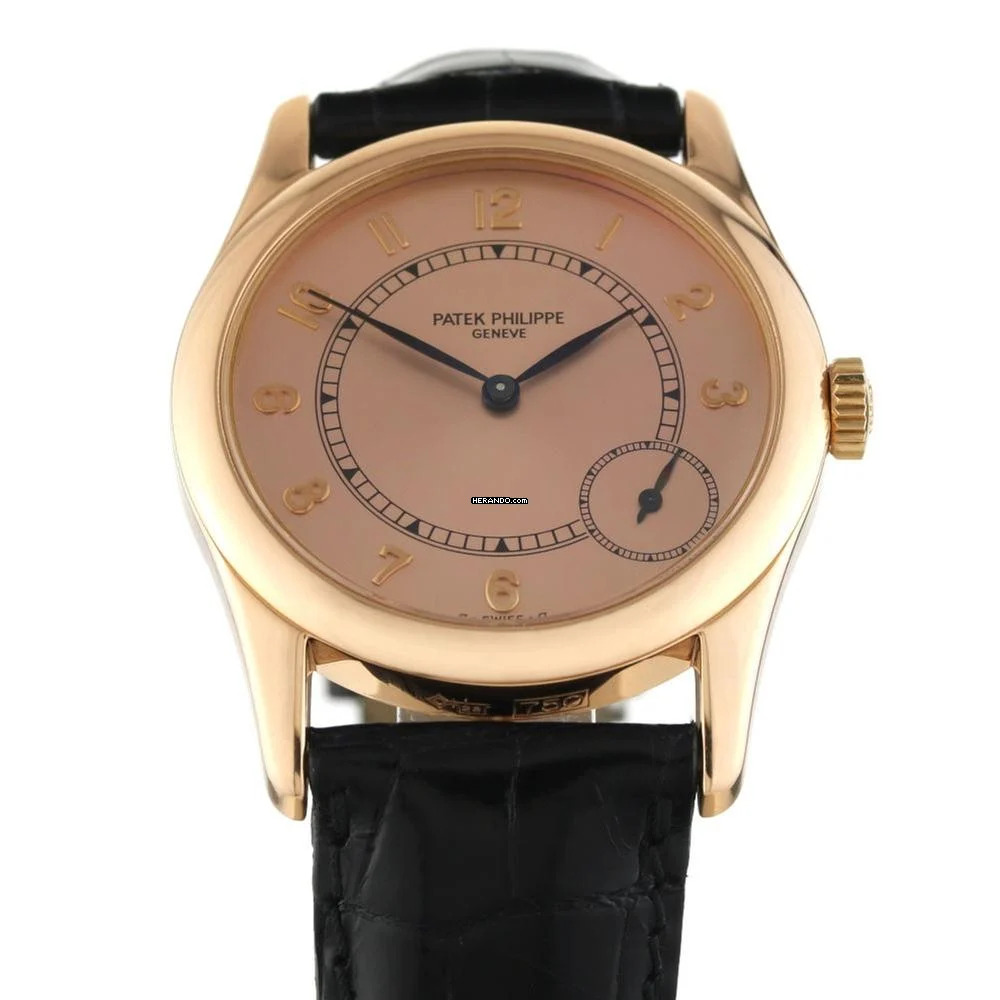 Patek Philippe Calatrava Rosegold Dial Ref.5000 </h1>