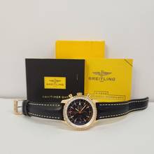 Thumbnail von Breitling Navitimer World GMT Ouro Rosé Edição de 100 Unidades 46mm Completo
