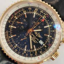 Thumbnail von Breitling Navitimer World GMT Ouro Rosé Edição de 100 Unidades 46mm Completo