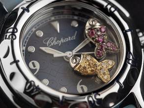 Thumbnail von Chopard Happy Sport Fish Edition Ref.27-8923-402 2002 Full Set wie Neu Vintage </h1>