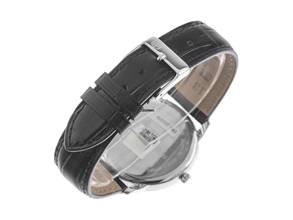 Thumbnail von Frederique Constant Classics Mondphase Stahl Quarz Armband Krokoleder 37mm Ref.FC-206B3S6 Full Set Neu